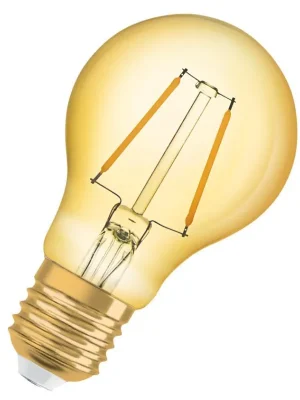 Nakupujte Hned LED žárovka Classic Osram Vintage 1906 CLA22 E27 2.5W (22W) 220 lm 2400K 824 filament zlatá