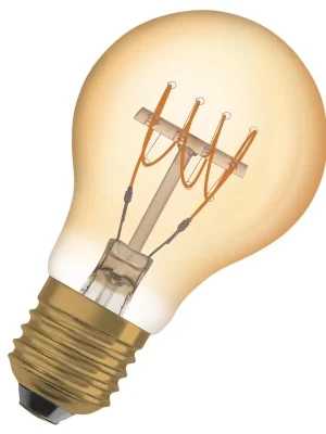 LED žárovka Classic Osram Vintage 1906 DIM CLA35 E27 4.8W (35W) 400 lm 2200K 822 filament zlatá stmívatelná Cenový Hit