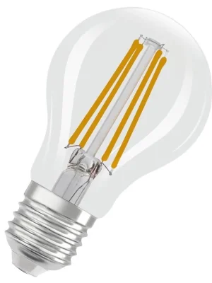 Vysoce Kvalitní LED žárovka Classic Osram Superstar Plus CLA60 E27 7W (60W) 806 lm 2700K 827 filament čirá stmívatelná 3STEP