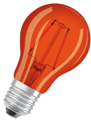 LED žárovka Classic Osram Star CLA15 Decor E27 2.5W (17W) 160 lm 1500K 515 filament oranžová Novinka