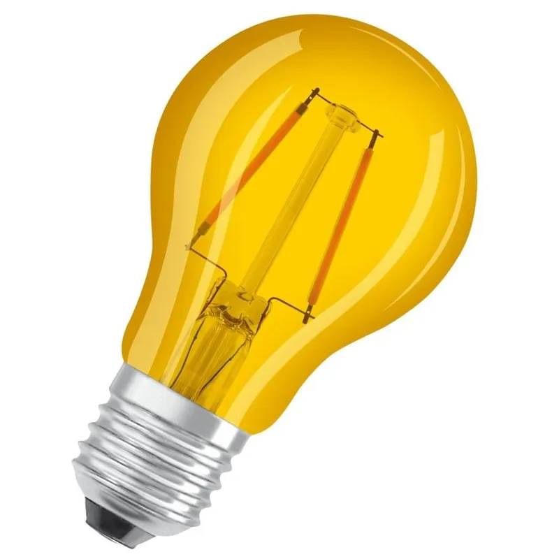 Nová Kolekce LED žárovka Classic Osram Star CLA15 Decor E27 2.5W (23W) 235 lm 2200K 822 filament žlutá
