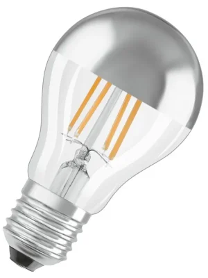 LED žárovka Classic Osram Star CLA34 E27 4W (35W) 400 lm 2700K 827 filament stříbrný vrchlík Omezená Nabídka