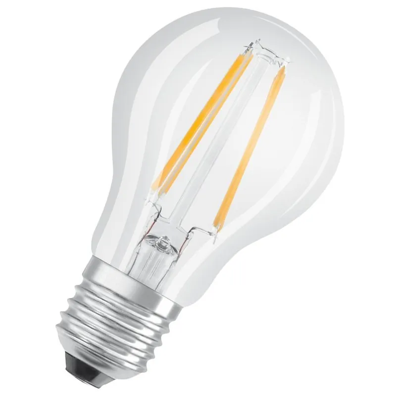 LED žárovka Classic Osram Superstar Plus CLA60 E27 7W (60W) 806 lm 2700/4000K 827/840 Active/Relax filament čirá Nejprodávanější