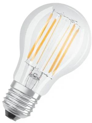 LED žárovka Classic Osram Value CLA75 E27 7.5W (75W) 1055 lm 2700K 827 filamemt čirá Super Cena