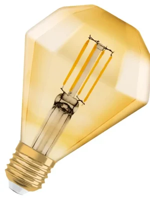 LED žárovka Edison OSRAM Diamond Vintage 1906 E27 4W (40W) 470 lm 2400K 824 filament zlatá Zlevněný