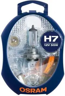OSRAM AUTOBOX SADA H7 + 5 ŽÁROVEK + 3 POJISTKY 64210 Značkový