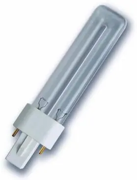 Kompaktní sterilizační zářivka Osram HNS S 9W G23 UV-C Puritec Oblíbený