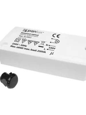 Výprodej Bezdotykový pohybový vypínač/senzor PANLUX SL5001 IP20 bílá