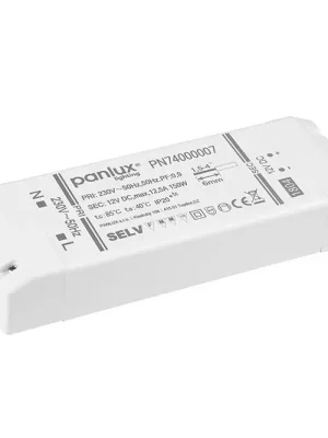 Nízká Cena PANLUX DRIVER LED 150W 12VDC 205X35X71MM IP20 PN74000007