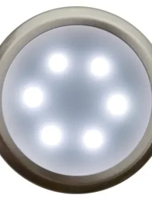 Nízká Cena PANLUX SVÍTIDLO DEKORA 3 6LED STUDENA NEREZ D3/NBS