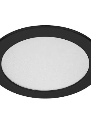 Cenově Výhodný PANLUX SVÍTIDLO LED DOWNLIGHT CCT 6W 540LM IP44 VEST. KULATÝ ČERNÝ, PN22400009