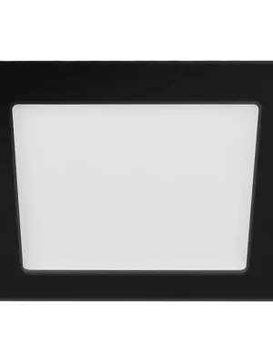 Vysoce Kvalitní PANLUX SVÍTIDLO LED DOWNLIGHT CCT 6W 540LM IP44 VEST. HRANATÝ ČERNÝ, PN22400013