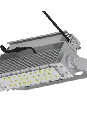 Sleva LED reflektor PANLUX MODULAR 100W 15000 lm 5000K 60° IP65 IK07 šedý průmyslový