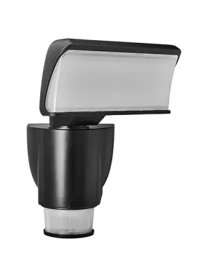 Otočný LED reflektor PANLUX VANA MOTION 18W 1400 lm 4000K černý s automatickým natáčením světla za pohybem Ověřený
