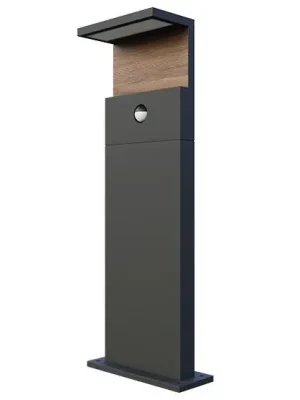 Výprodej PANLUX SVÍTIDLO NATURA S 12W 960LM 4000K SENZOR IP54 SLOUPK. PN42300008