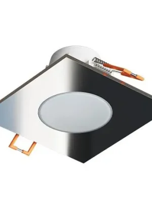PANLUX SVÍTIDLO SPOTLIGHT LED SQUARE 5W 4000K 120ST 370LM IP65 VEST. STŘÍBRNÁ PN14300026 Bezpečná Platba