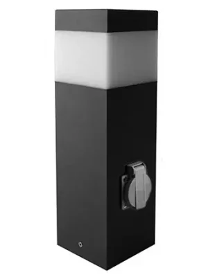 PANLUX SVÍTIDLO GARD NOZ-E14 ZAHR SLOUPEK 11W E14 + ZÁSUVKA IP44 D=360MM 100MM Nejprodávanější