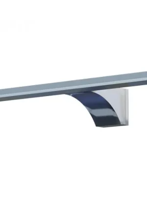 Akce PANLUX SVÍTIDLO KOUPELNOVÉ LED ELESAR IP44 12W 4000K 1080LMŠEDÁ PN12300005