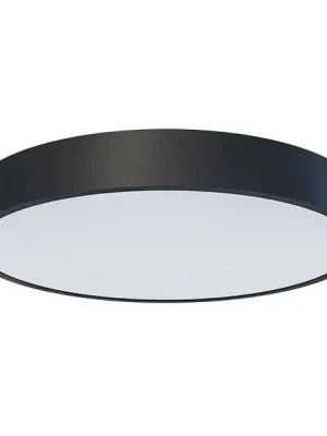 Ihned K Objednání Přisazené chytré LED svítidlo PANLUX VERONA CIRCLE SMART Tuya Wifi 23,5W 3000/4000/6000K IP54 černá PN31400014