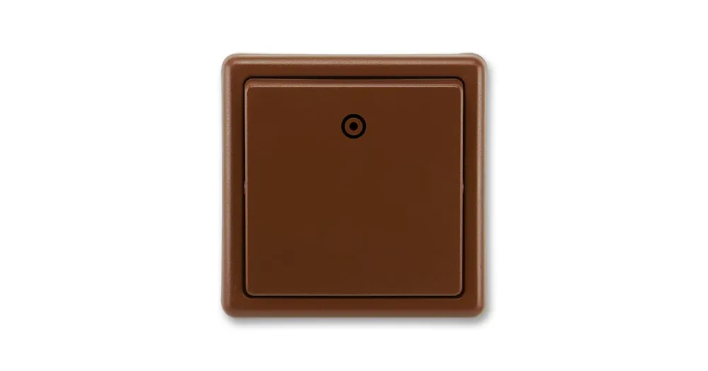 ABB CLASSIC 3553-80289 H3 tlačítko ř. 1/0 hnědá Omezená Nabídka