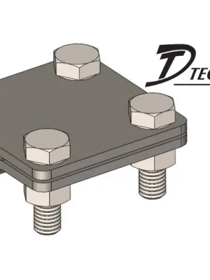 Svorka zemnící páska 30x4mm/ drát Ø8-10mm SR 03b FeZn Akce
