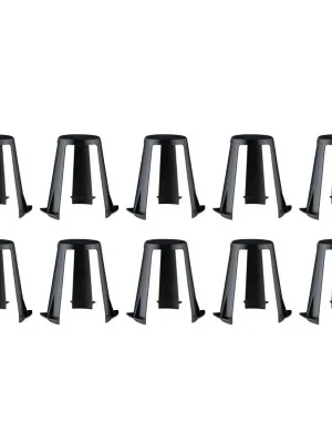Distanční vložka PAULMANN pro svítidla 62-90mm EBL 10x ABSTANDHALTER černá 92401 Must-Have