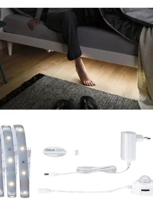 Akce PAULMANN LED PÁSEK MAXLED 250 NIGHT COMFORT 1M 4W 30LEDS/M 2700K 12VA SENZOR 78893