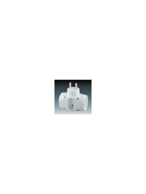 ABB 5323-23 B Adaptor trojnásobný rozbočovací bílá Časově Omezené