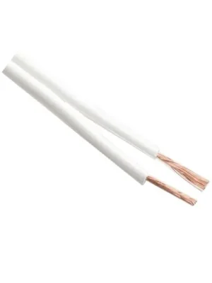 Výprodej Kabel CYH (V03VH-H, SMYp) 2x0,5 mm2 dvojlinka bílá