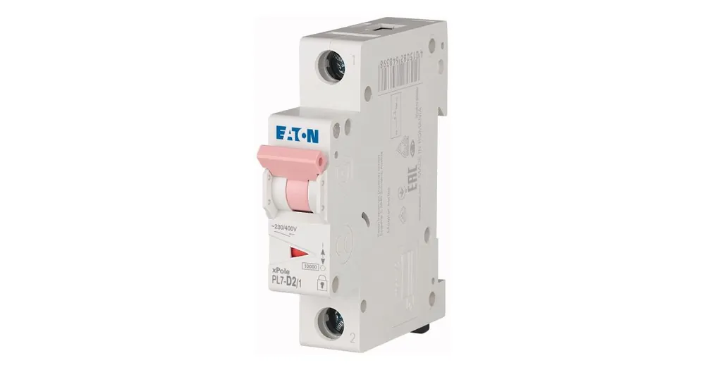 Rychlé Dodání Jistič EATON PL7-D2/1