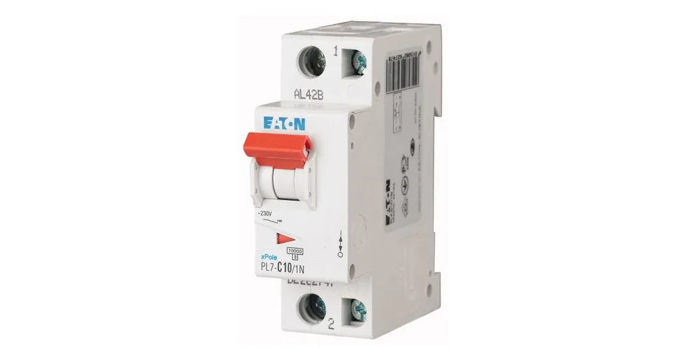 Rychlé Dodání Jistič EATON PL7-C10/1N
