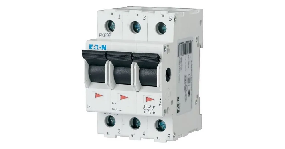Hlavní vypínač EATON IS-20/3 20A 3-pólový Finální Výprodej