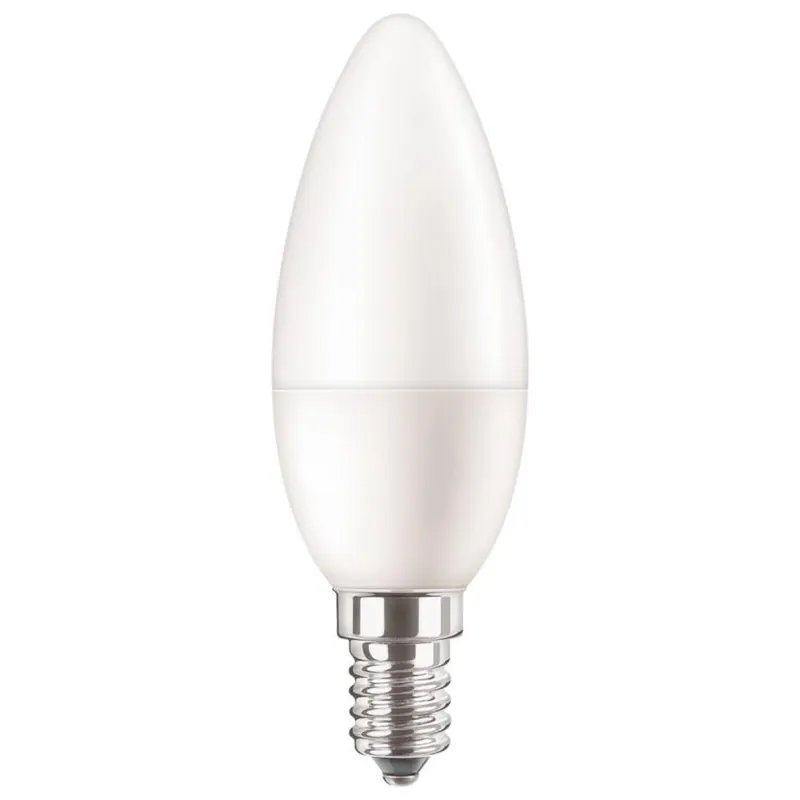 Speciální Cena LED žárovka svíčka Philips CorePro B35 E14 5W (40W) 470 lm 2700K 827 matná