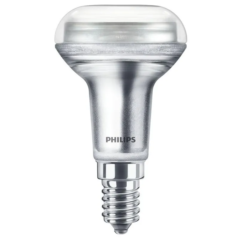 Ověřený LED žárovka reflektorová Philips CorePro R50 E14 4.3W (60W) 320 lm 2700K 827 čirá stmívatelná