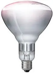 Originální PHILIPS INFRAZÁŘIČ IR250C R125 250W E27 ČIRÁ
