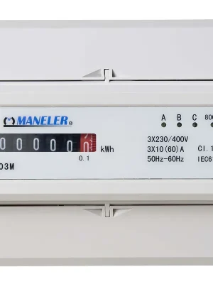 MANELER Elektroměr 9903M-WERTOR 10/60A 3fázová 1s. Speciální Cena