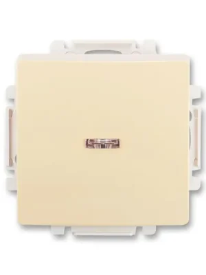 ABB 3557G-A06341 C1 Přepínač střídavý s průzorem, s krytem Swing®, Swing®L krémová Finální Výprodej