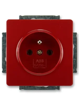 ABB 5518G-A02349 R1 Zásuvka jednonásobná Swing®, Swing®L karmínová Nakupujte Hned