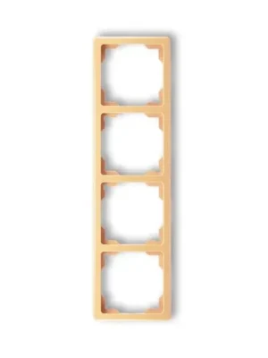 ABB 3901G-A00040 D1 Rámeček čtyřnásobný Swing® béžová Nejprodávanější