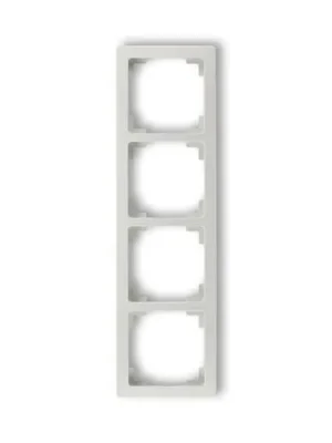 ABB 3901J-A00040 S1 Rámeček čtyřnásobný Swing®L světle šedá Novinka
