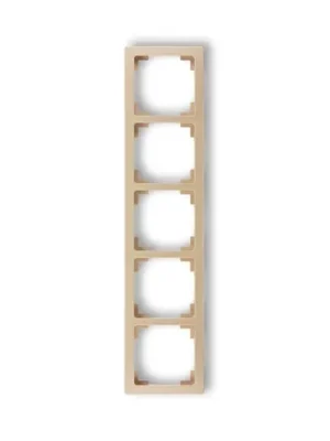 ABB 3901J-A00050 C3 Rámeček pětinásobný Swing®L mocca Bezpečná Platba