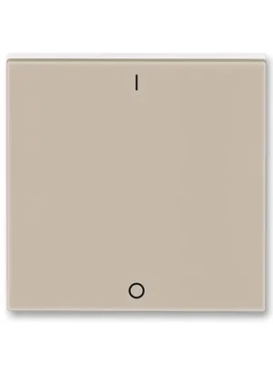 ABB 3559H-A00933 18 Kryt spínače jednoduchý s potiskem Levit® macchiato/ bílá Nejprodávanější