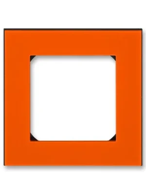 ABB 3901H-A05010 66 Rámeček jednonásobný Levit® oranžová/ kouřová černá Speciální Cena