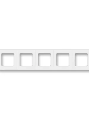 ABB 3901H-A05050 01 Rámeček pětinásobný Levit® bílá/ ledová bílá Ověřený