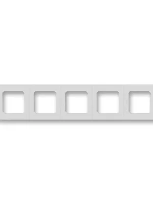 ABB 3901H-A05050 16 Rámeček pětinásobný Levit® šedá/ bílá Zlevněný