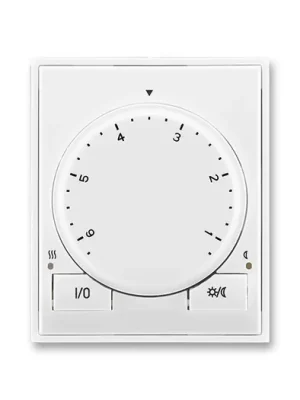 ABB 3292E-A10101 03 Termostat univerzální s otočným nastavením teploty Element®, Time® bílá/ bílá Cenový Hit
