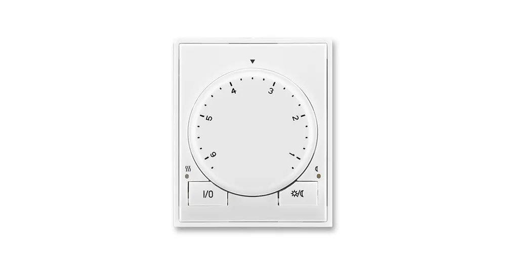 ABB 3292E-A10101 03 Termostat univerzální s otočným nastavením teploty Element®, Time® bílá/ bílá Cenový Hit