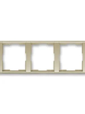 ABB 3901F-A00130 33 Rámeček trojnásobný vodorovný Time® šampaňská Nejprodávanější