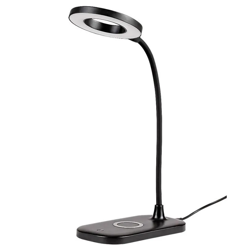 Stolní lampa RABALUX HARDIN LED 5W 210lm 2700-6000K bezdrátové nabíjení černá 74013 Jen Po Omezenou Doba