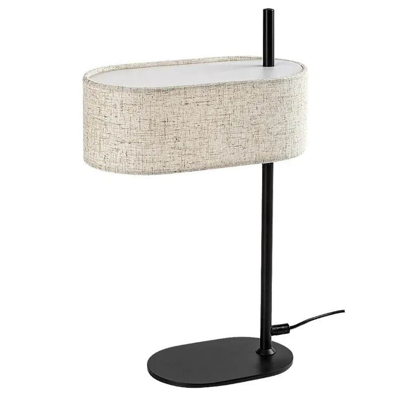 Vrácení Zdarma Stolní lampa RABALUX NARMIN 1xE14 matná černá béžová 74241